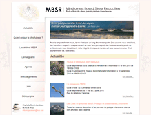 Tablet Screenshot of mbsr-france.net